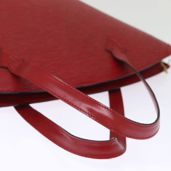 LOUIS VUITTON Epi Saint Jacques Shoulder Bag Red M52277 LV Auth 76530 - Picture 8 of 16